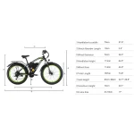 PHILODO H7 Pro Ηλεκτρικό Ποδήλατο Παντός Εδάφους με Χοντρά Ελαστικά (26 ίντσες) - Image 7