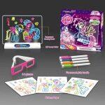 Μαγικός Λαμπερός Πίνακας Σχεδίασης με Μαρκαδόρους από Νέον - Image 21