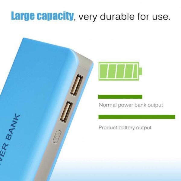 Φορητό Power Bank με Μπαταρία Ιόντων Λιθίου 18650
