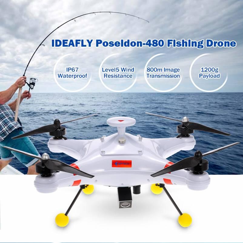 POSEIDON-480-WATERPROOF-9_802x802 Poseidon 480 Επαγγελματικό Drone Ψαρέματος με Κάμερα 700TVL - Image 1