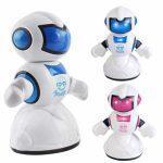 Ρομποτ με Τηλεχειριστήριο που Αναβοσβήνει και Περιστρέφεται