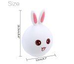 rabbit color changing lamp dimensions
