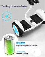 FLJ Ηλεκτρικό Δίτροχο Ηoverboard Έξυπνης Εξισορρόπησης με Έλεγχο Bluetooth - Image 3