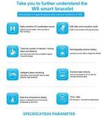 W5 Έξυπνο Βραχιόλι - Ρολόι Υγείας και Άθλησης - Image 6