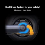 Segway Ninebot KickScooter E2 Πτυσσόμενο Ηλεκτρικό Σκούτερ - Image 6