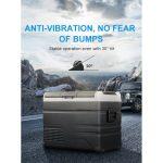 Alpicool Φορητό Μίνι Ψυγείο Επαναφορτιζόμενο με Ηλιακή Ενέργεια - Σειρά ECX (30Λ/40Λ/50Λ) - Image 3