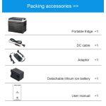 Alpicool Φορητό Μίνι Ψυγείο Επαναφορτιζόμενο με Ηλιακή Ενέργεια - Σειρά ECX (30Λ/40Λ/50Λ) - Image 7