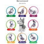 Ηλεκτρονικό Σκυλάκι Ρομπότ  με Ηχητικό Έλεγχο - Image 2