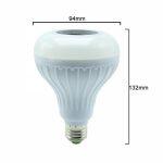 Thrisdar 12W RGB Έξυπνη Λάμπα Μουσικής με Τηλεχειριστήριο 24 Πλήκτρων - Image 5