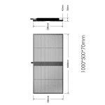 Διάφανης LED Οθόνη - Κουρτίνα για Τζάμια Βιτρίνας (τμ) - Image 9