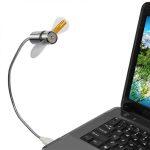 Μίνι Ευέλικτος LED USB Ανεμιστήρας για Φορητό και Σταθερό Υπολογιστή - Image 7