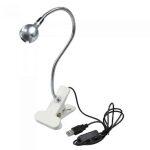 Eυέλικτη Λάμπα Φωτισμού Γραφείου USB με 3 LED για Φορητό & Σταθερό Υπολογιστή - Image 4