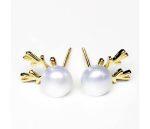 UV Σκουλαρίκια με Μαργαριτάρια και Εναλλαγές Χρωμάτων