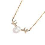 UV Κολιέ με Μαργαριτάρι και Εναλλαγές Χρωμάτων