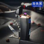 4 σε 1 Επαναφορτιζόμενος USB Αναπτήρας Πλάσματος & Ανοιχτήρι Πολλαπλών Χρήσεων - Image 10