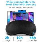 Μάσκα Ύπνου με Ασύρματα-Bluetooth Ακουστικά - Image 7