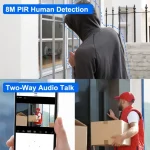 Ασύρματη Ηλιακή Κάμερα Ασφαλείας Εξωτερικού Χώρου 1080P (Full-HD) - Image 5