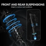 Z8 Ηλεκτρικό Ποδήλατο για το Χιόνι με Φαρδιά Ελαστικά και Κινητήρα 500 Watt - Image 10