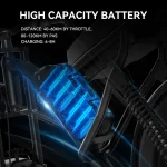 Z8 Ηλεκτρικό Ποδήλατο για το Χιόνι με Φαρδιά Ελαστικά και Κινητήρα 500 Watt - Image 11