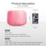 Διαχύτης Αιθέριου Έλαιου (ο ατμός δεν λειτουργεί, λειτουργεί μόνο ως λάμπα) - Image 5