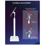 ipad photo booth with flexible adjustment