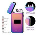 Αναπτήρας Πλάσματος Διπλού Τόξου που Φορτίζεται με Καλώδιο USB - Image 10