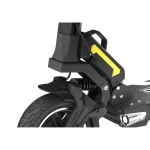 electric scooter with front and rear suspensions
