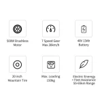 electric bike with quality features