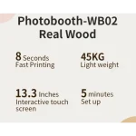 Photo Booth Ρετρό σε Ξύλινο Χρώμα - Image 9