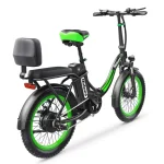 comfortable folding electric bike