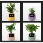 smart AI planter in various colors