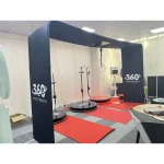 360 degrees rotating photo booth