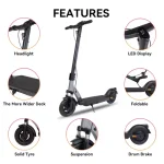 electric scooter with quality features