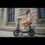 electric scooter with an ergonomic design