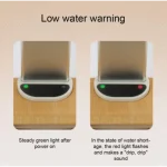 hydroponic pot with sensors and warnings