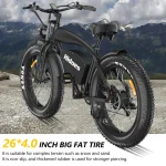 electric bike with off-road tires