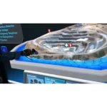 holographic wall for 3D presentations