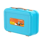 robotics kit with a compact briefcase