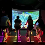 VR bike for an immersive experience