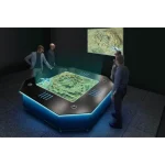 futuristic interactive table