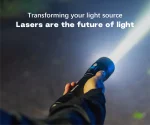Laser source of light