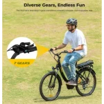 ηλεκτρικό ποδήλατο με πιρούνι ανάρτησης