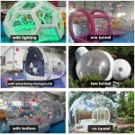 δομή σήραγγας με μπαλόνια