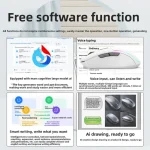 εργονομικό επαναφορτιζόμενο ποντίκι