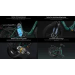 Ηλεκτρικό ποδήλατο με μπαταρία λιθίου 48V