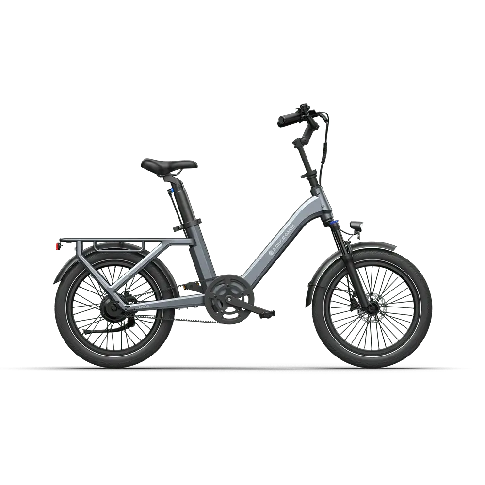 ADO Air One Pro_Moonlight Gray family cargo bike
