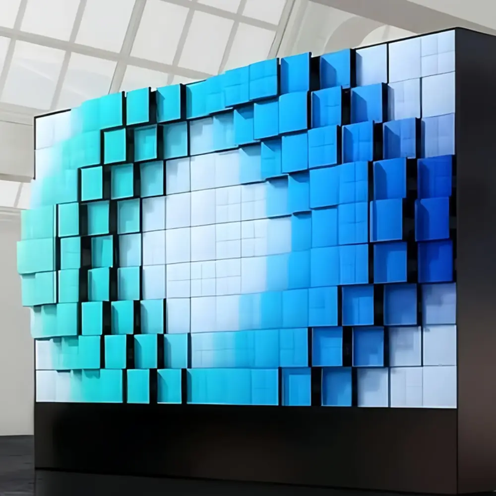 Kinetic Wave LED Display καθηλωτική οπτική οθόνη