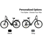 κομψό ηλεκτρικό ποδήλατο